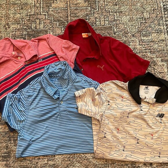 Boys Golf Polos - Size SM, MED, LG - Picture 1 of 9